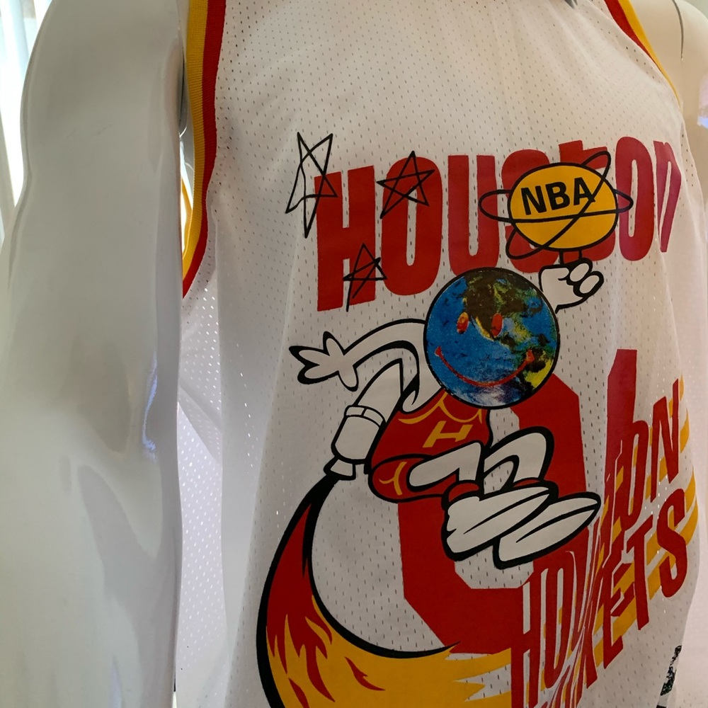 Travis Scott Houston Rockets White Large Jersey